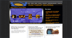 Desktop Screenshot of musictherapydrumming.com
